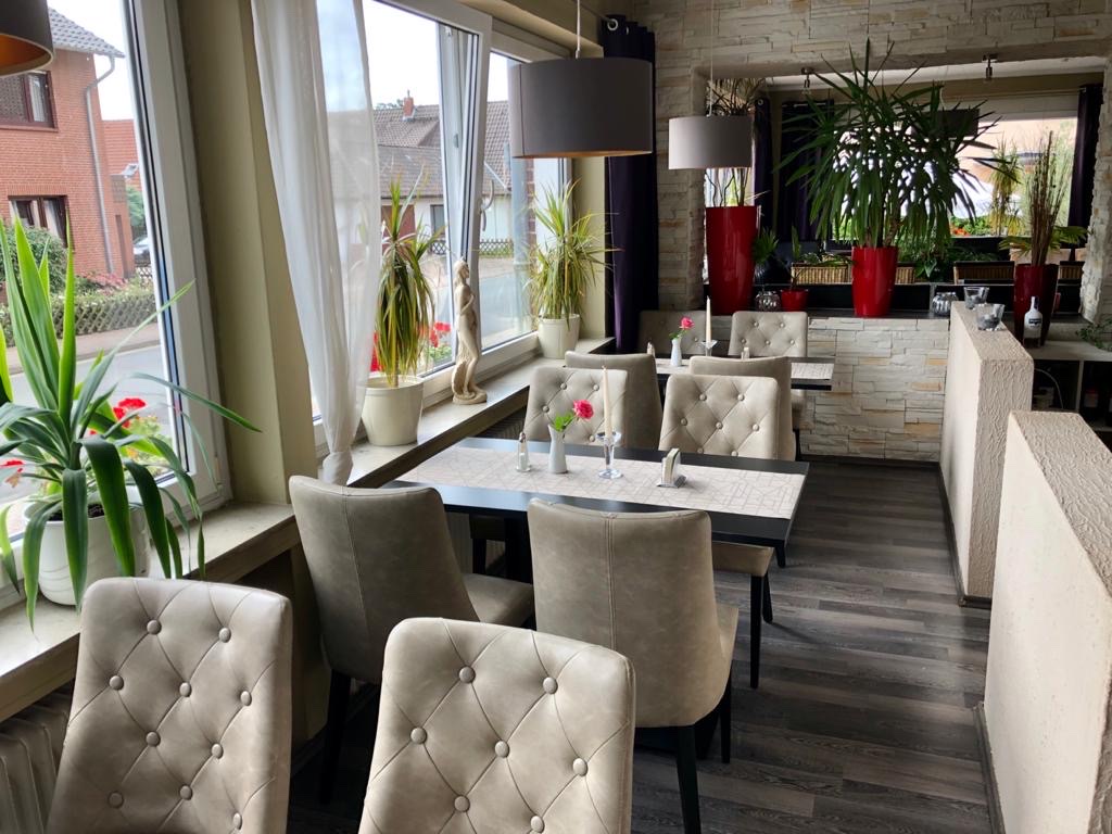 Heller Gastraum im Restaurant Mykonos